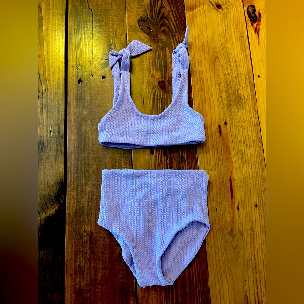 Purple Girls Bath Suit